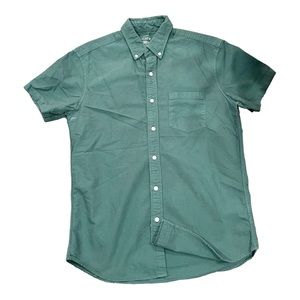 J Crew Factory Oxford Short Sleeve Slim M